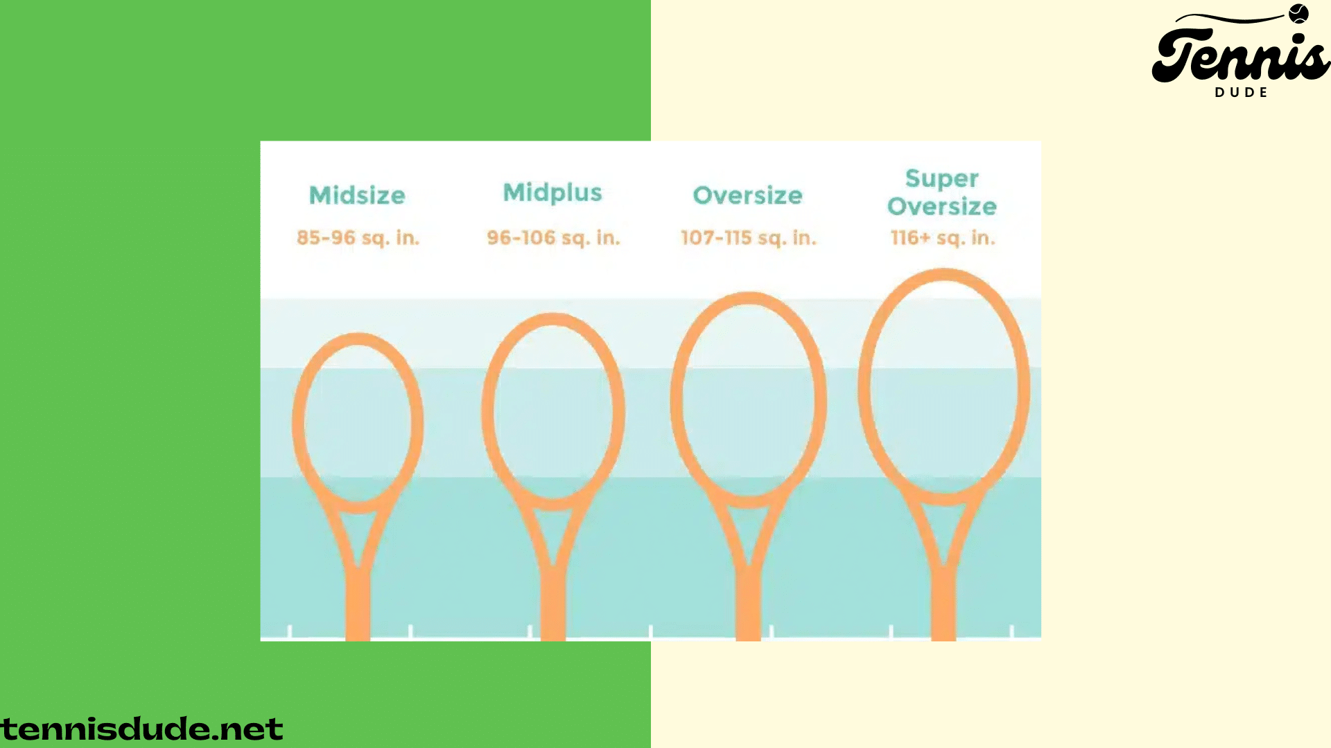 size of tennis racket