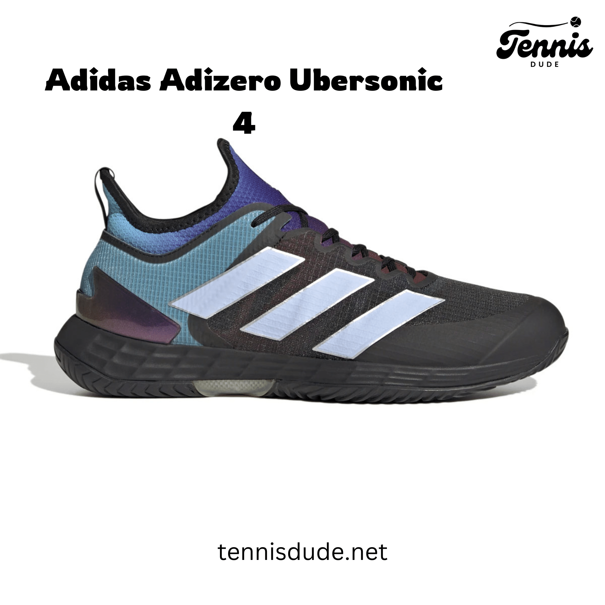 Adidas Adizero Ubersonic isolated on A White Background