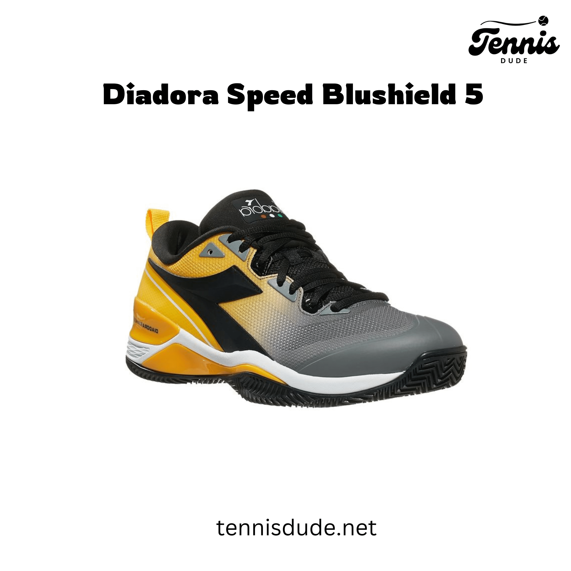 Diadora Speed Blushield  Shoes isolated on A White Background