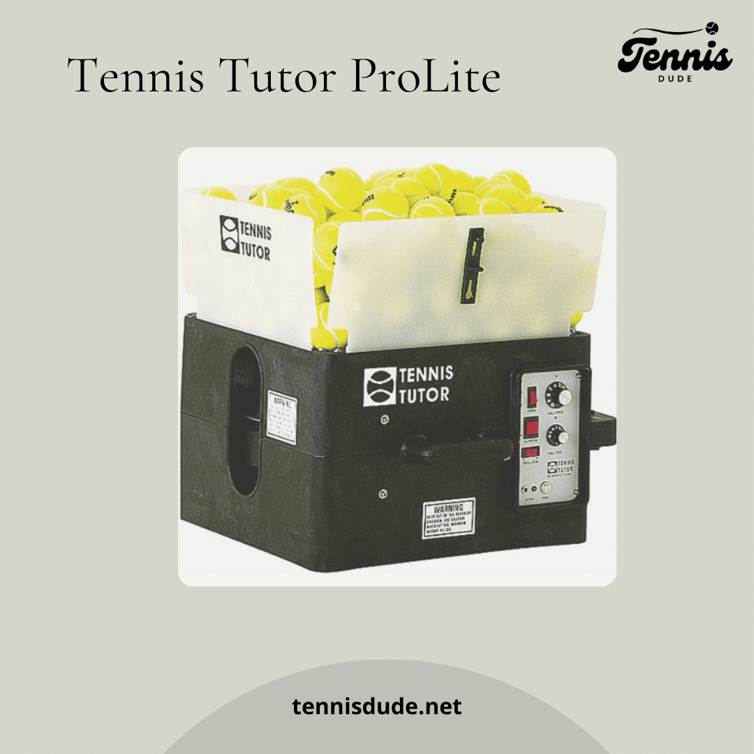 Tennis Tutor ProLite on a light background